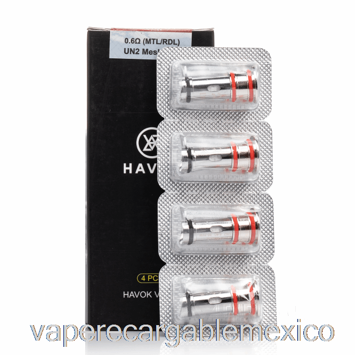 Vape Recargable Uwell Havok Bobinas De Repuesto 0.6ohm Un2 Malla-h Bobinas